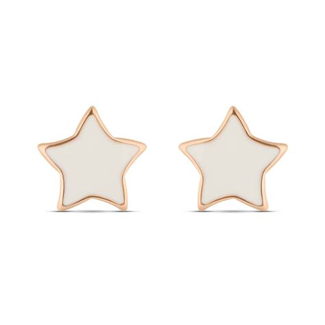 Orecchini a lobo Lady Sweet Acciaio Rosato Stella marina - Orecchini a Lobo Donna | Stroili