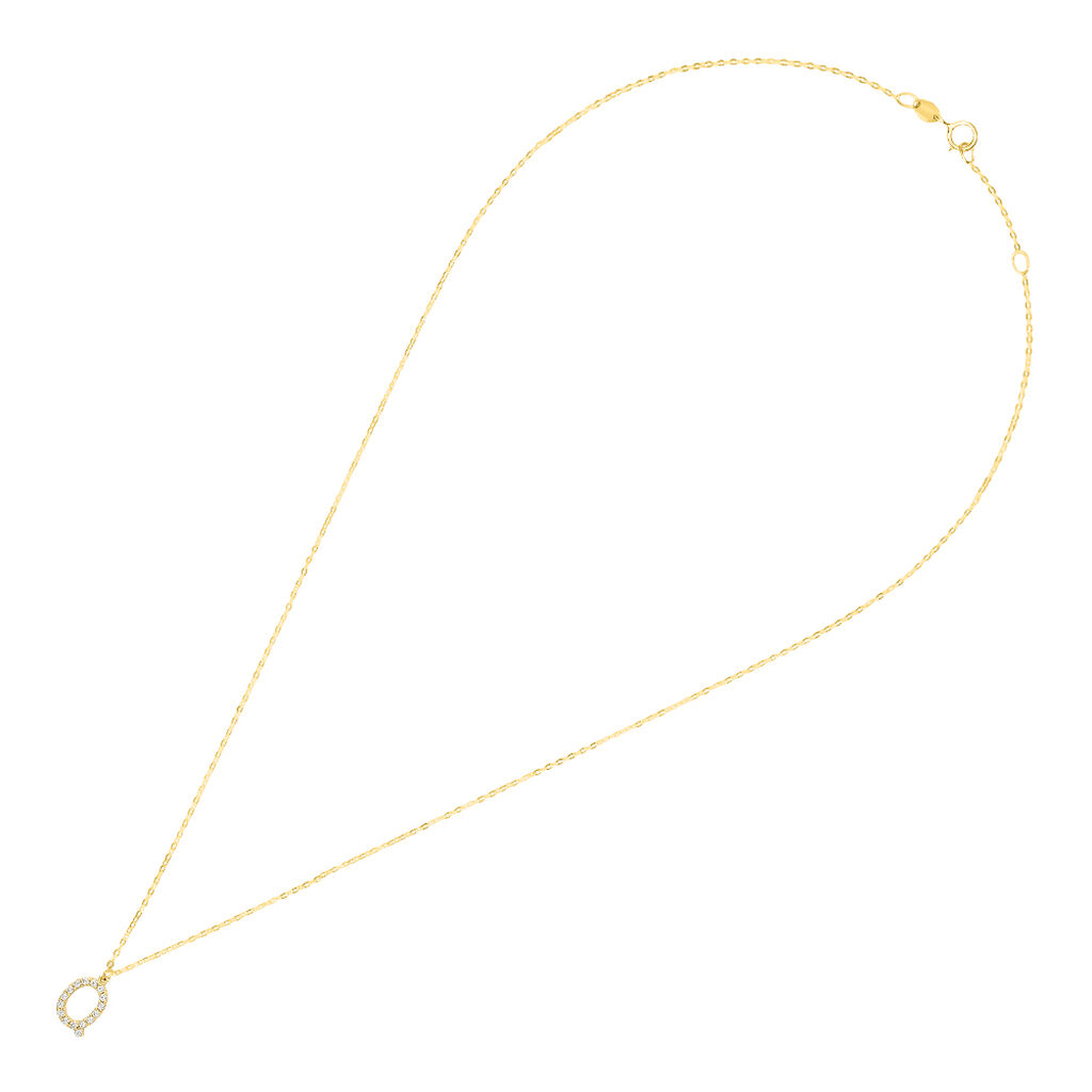 Collana Claire Oro Giallo Cubic Zirconia - Collane Donna | Stroili