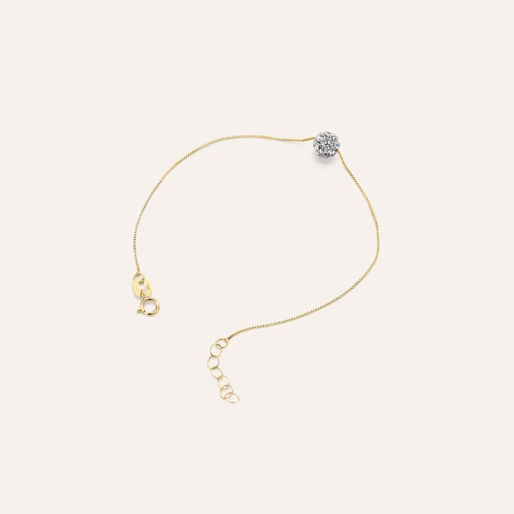 Bracciale Christelle Oro Giallo Cristallo