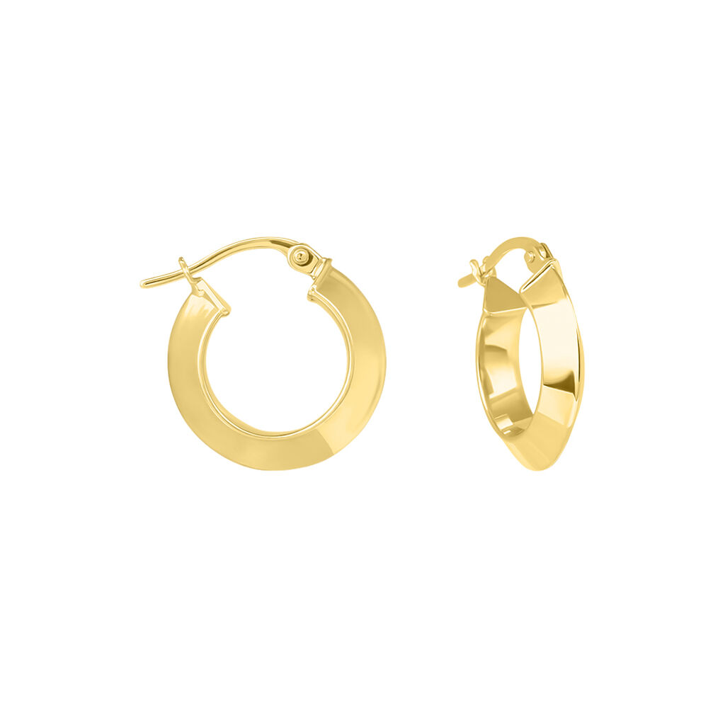 Orecchini A Cerchio Toujours Oro Giallo - Orecchini a Cerchio Donna | Stroili