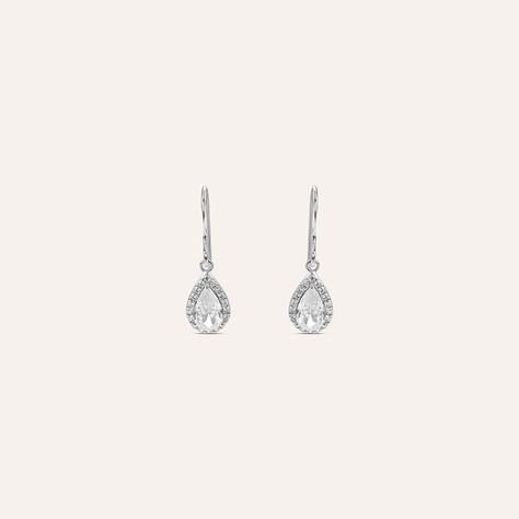 Orecchini Pendenti Punto Luce Silver Elegance Argento Rodiato Cubic Zirconia - Orecchini Pendenti Donna | Stroili