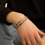 Bracciale Man Code Acciaio Ematite