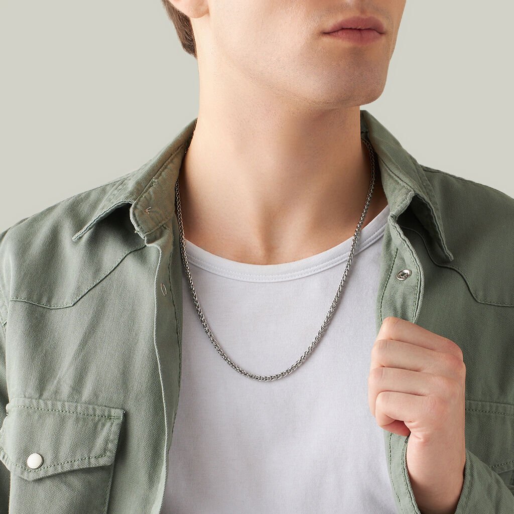 Catena Man Code Acciaio - Collane Catena Uomo | Stroili