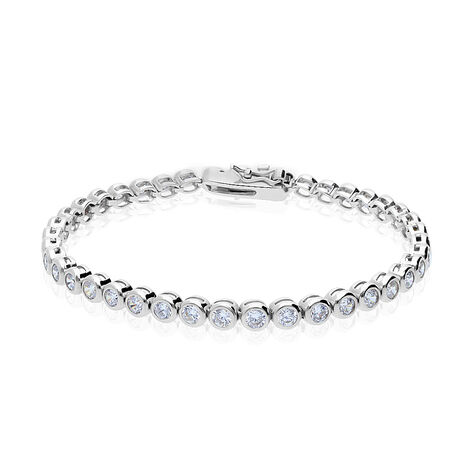 Bracciale Tennis Silver Elegance Argento Rodiato Cubic Zirconia - Bracciali Tennis Donna | Stroili