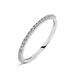 Anello Riviere Claire Oro Bianco Cubic Zirconia - Anelli Riviere Donna | Stroili
