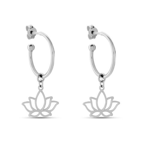 Orecchini A Cerchio Silver Collection Argento Rodiato - Orecchini a Cerchio Donna | Stroili