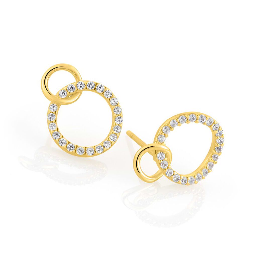 Orecchini Pendenti Claire Oro Giallo Cubic Zirconia - Orecchini Pendenti Donna | Stroili