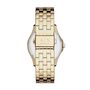 Orologio Armani Exchange solo tempo cinturino e cassa in acciaio dorato con cristalli