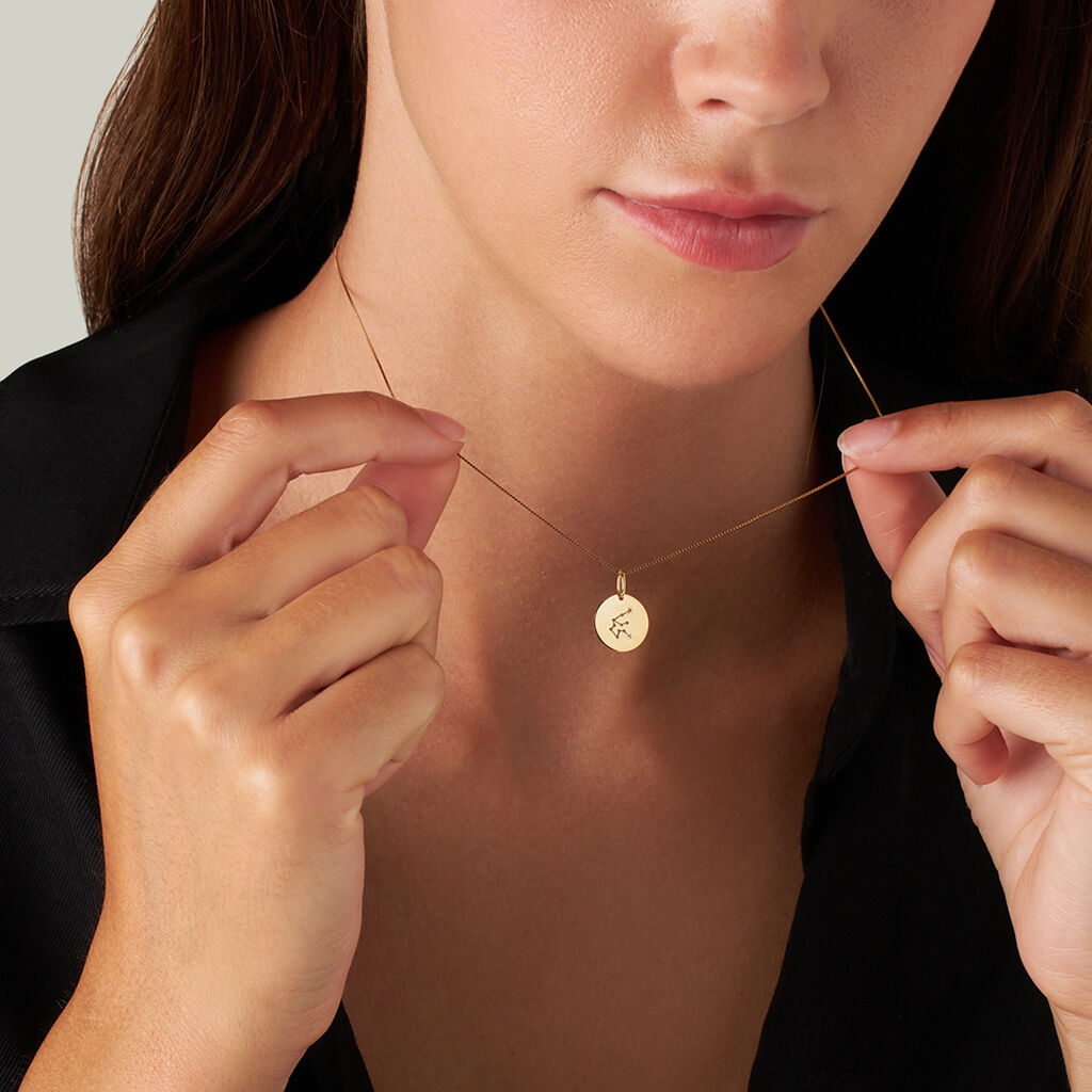 Pendente Poème Oro Giallo Cubic Zirconia - Ciondoli Donna | Stroili