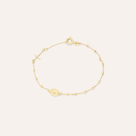 Bracciale Rosario Holy Oro Giallo - Bracciali con Rosario Donna | Stroili