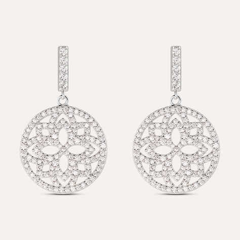 Orecchini Pendenti Silver Shine Argento Rodiato Cubic Zirconia - Orecchini Pendenti Donna | Stroili