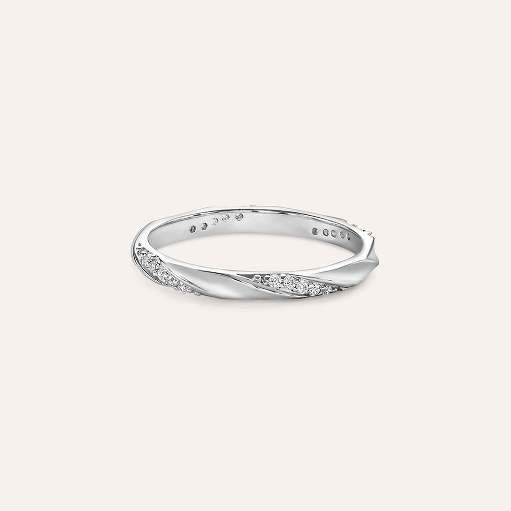Anello Fedina Silver Collection Argento Rodiato Cubic Zirconia - Anelli con Pietre Donna | Stroili