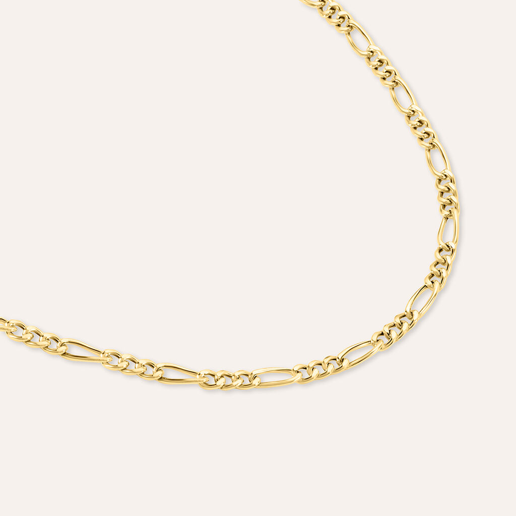 Bracciale Catena Oro Uomo Oro Giallo