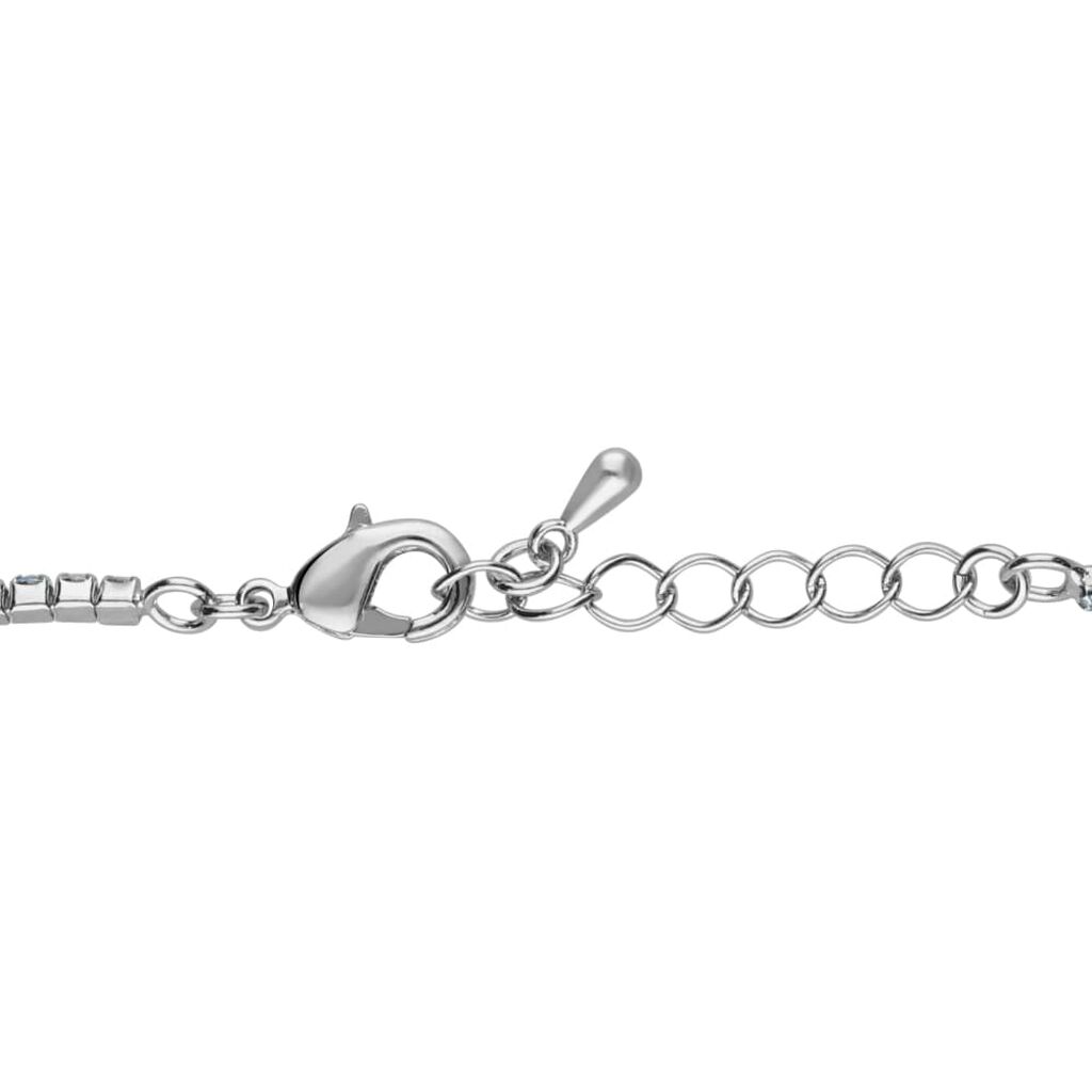 Bracciale Tennis Romantic Shine Metallo Cristallo - Bracciali Tennis Donna | Stroili