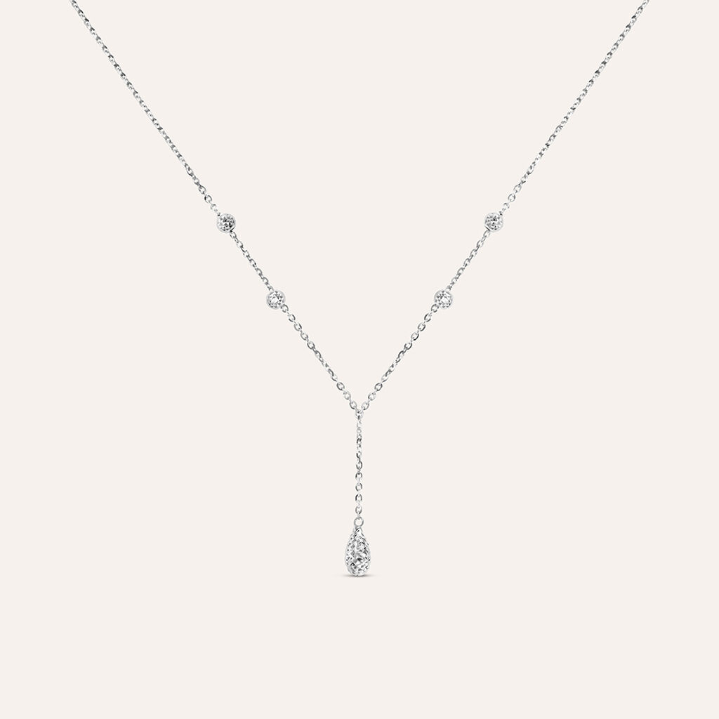 Collana Isabelle Oro Bianco