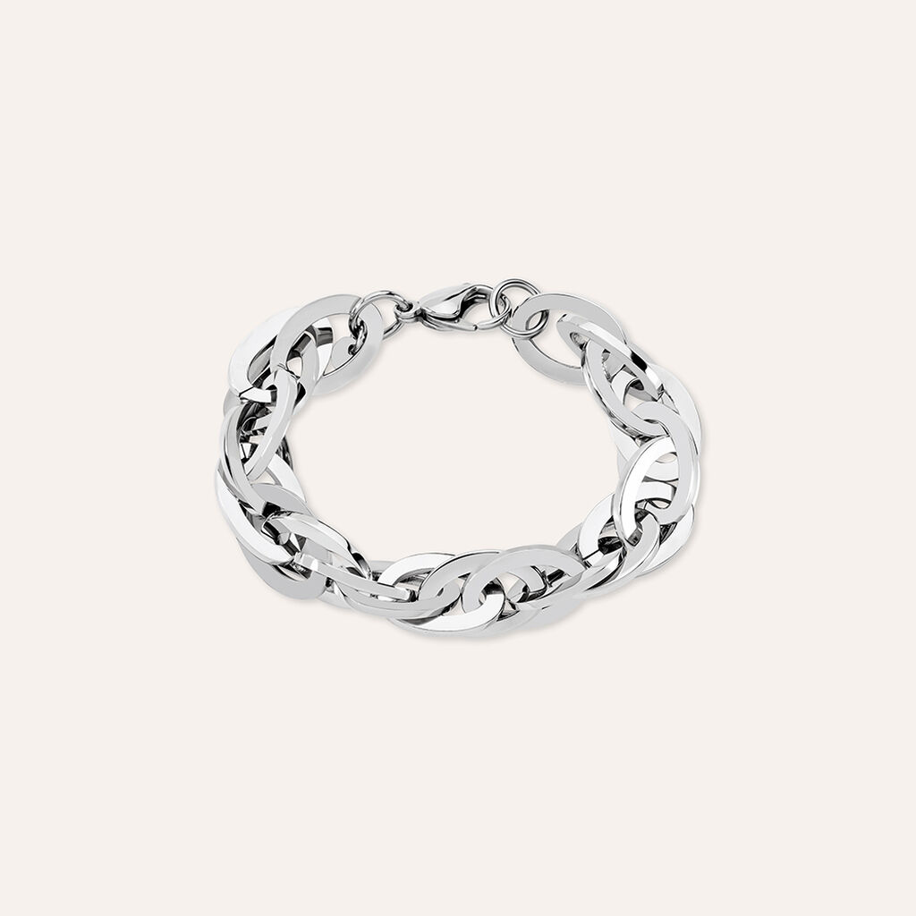 Bracciale Catena Lady Code Acciaio - Bracciali Donna | Stroili