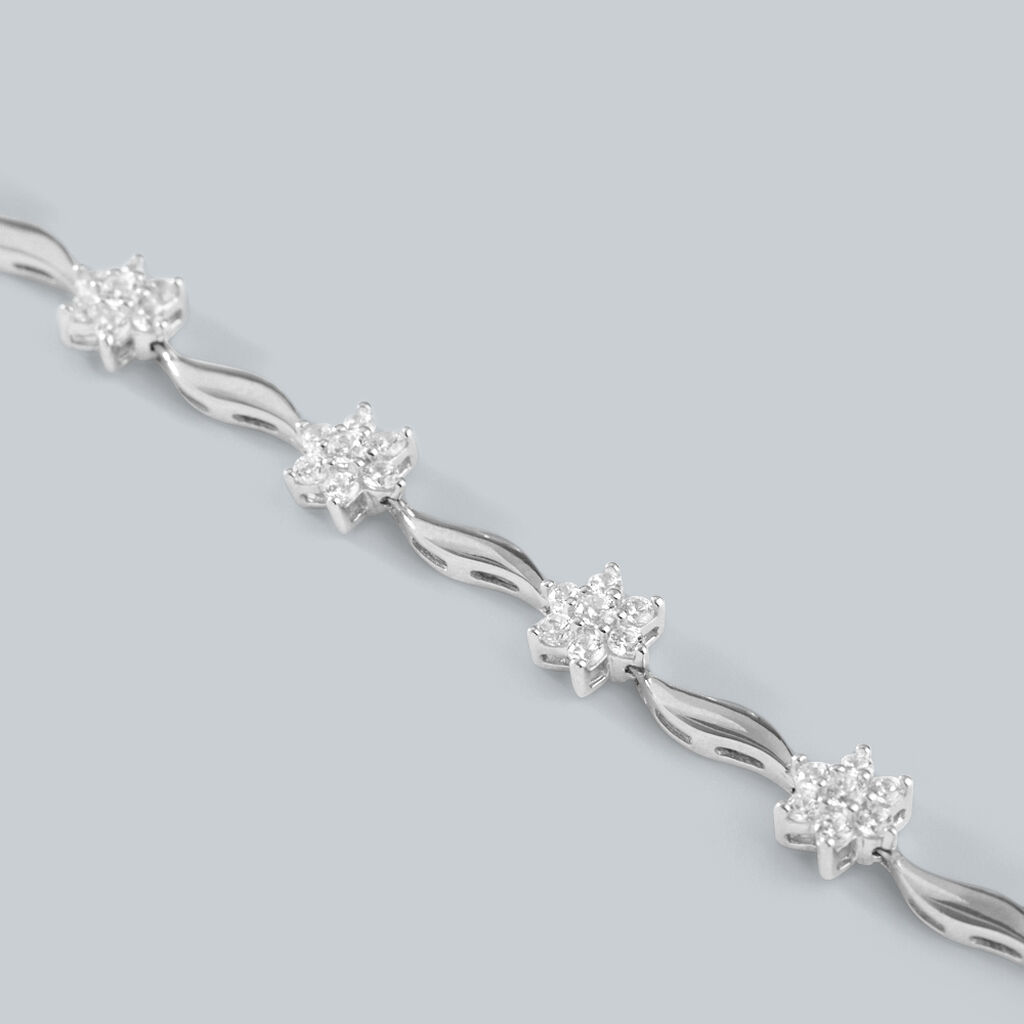 Bracciale Silver Elegance Argento Rodiato Cubic Zirconia - Bracciali Donna | Stroili