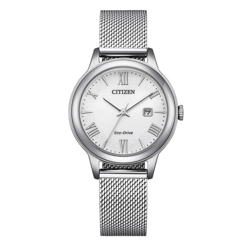 Orologio Eco Drive Citizen Ore Felici Ew2621-75a - Orologi a Maglia Milanese Donna | Stroili
