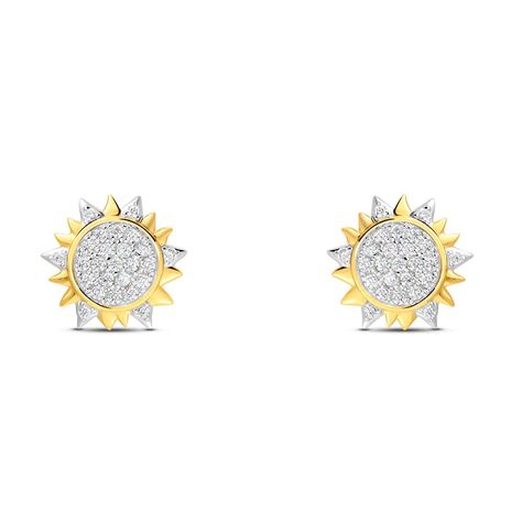 Orecchini Lobo Claire Oro Giallo Cubic Zirconia - Orecchini a Lobo Donna | Stroili