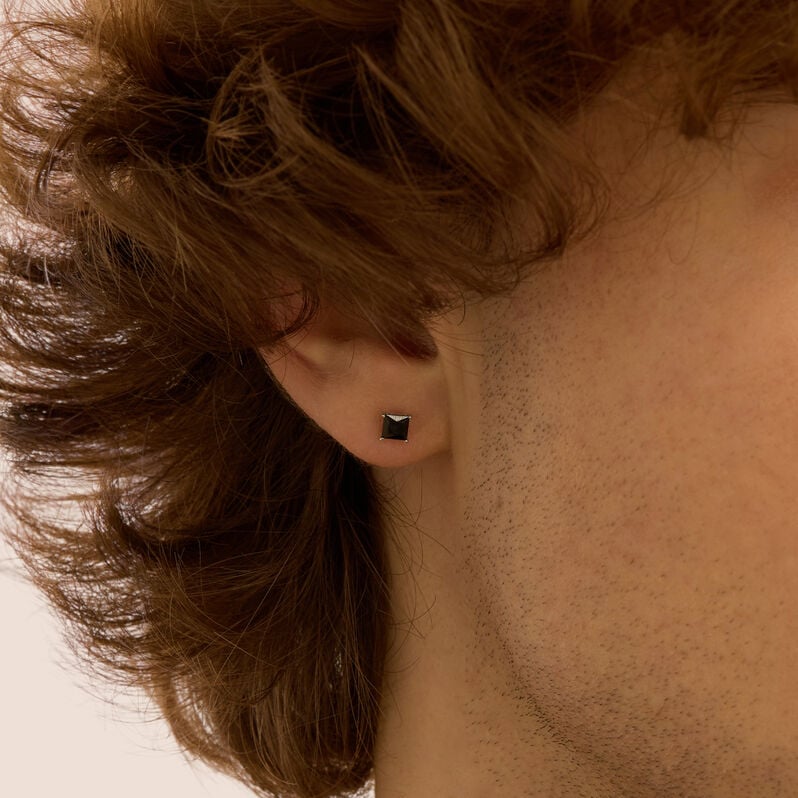 Mono Orecchino Lobo Punto Luce L'homme Or Oro Bianco Spinello - Mono Orecchino Uomo | Stroili