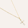 Pendente Love Beats Argento Dorato Cubic Zirconia
