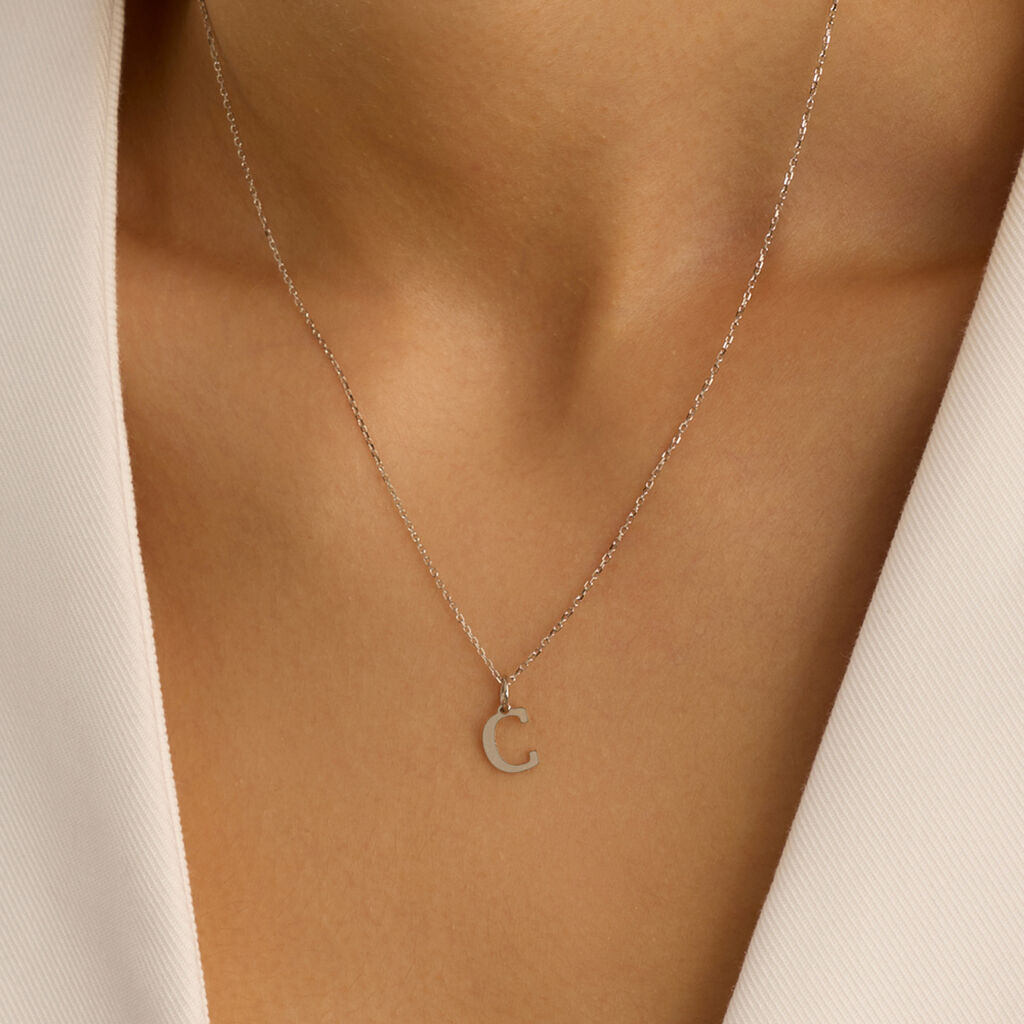 Pendente Poème Oro Bianco