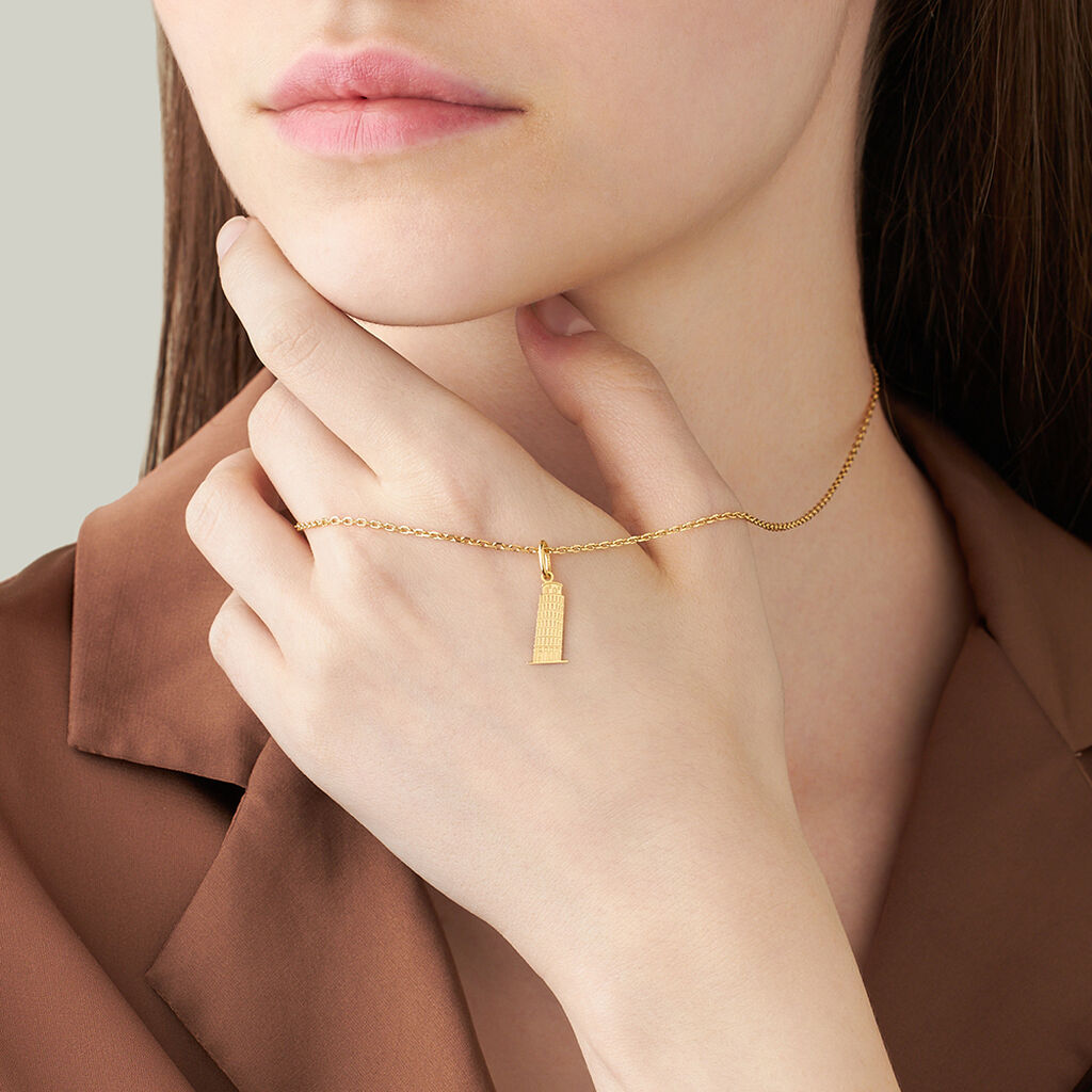 Pendente Poème Oro Giallo - Ciondoli con Incisione Donna | Stroili