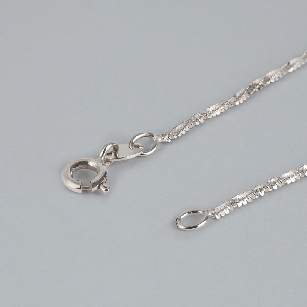 Bracciale Catena Colette Oro Bianco