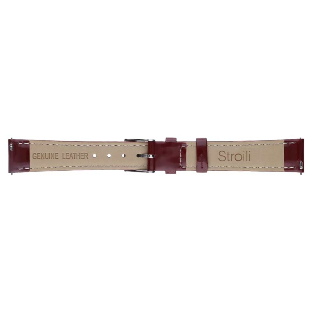 Cinturino in pelle lucida rossa e chiusura easy click - Cinturini per Orologi Donna | Stroili