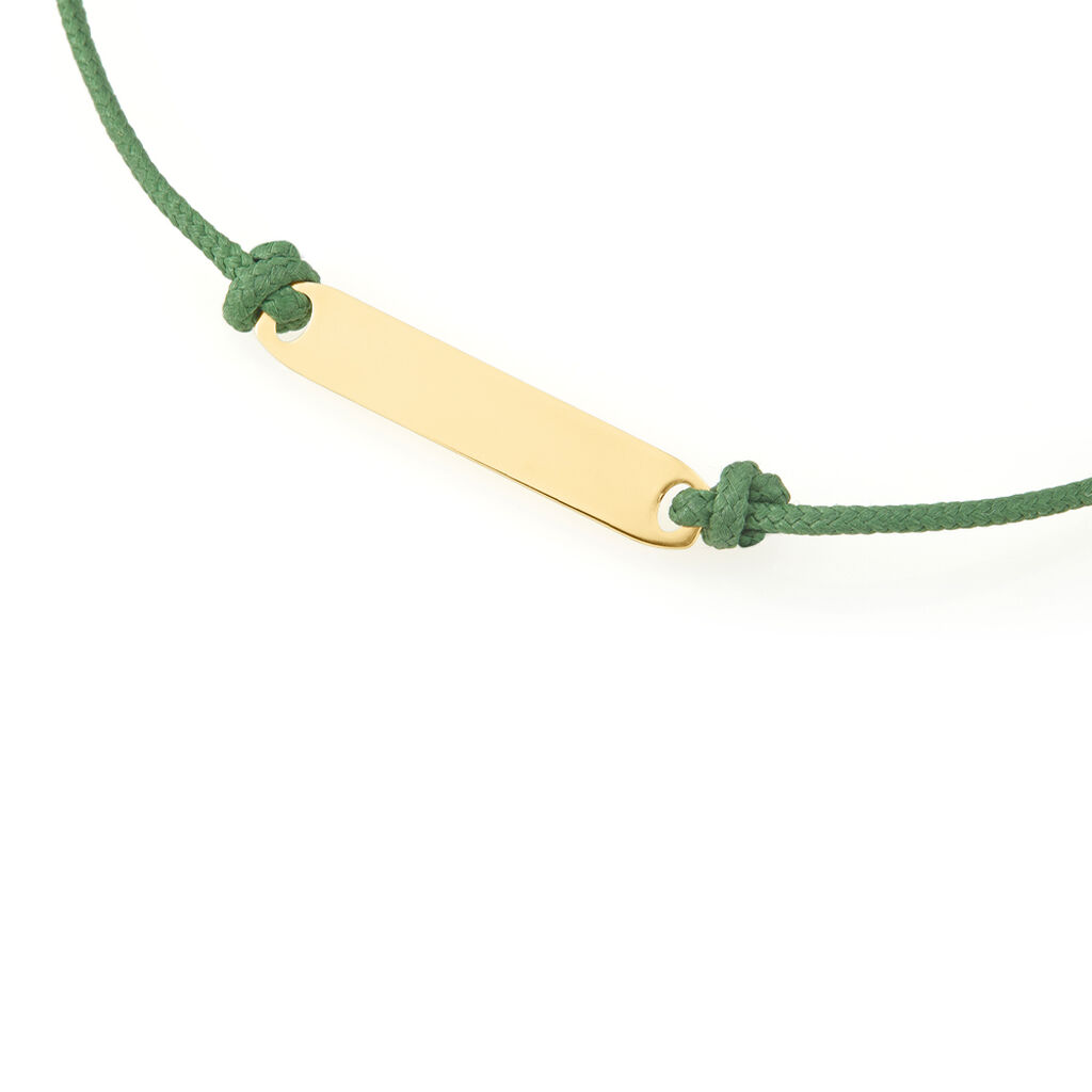 Bracciale Con Targhetta Mon Petit Oro Giallo - Bracciali con Incisione Bambino | Stroili