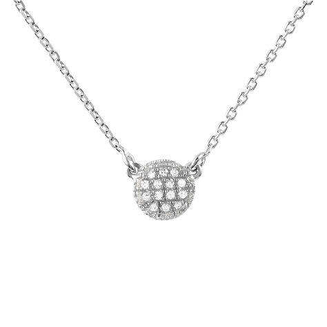 Collana Sophia Oro Bianco Diamante - Collane Donna | Stroili