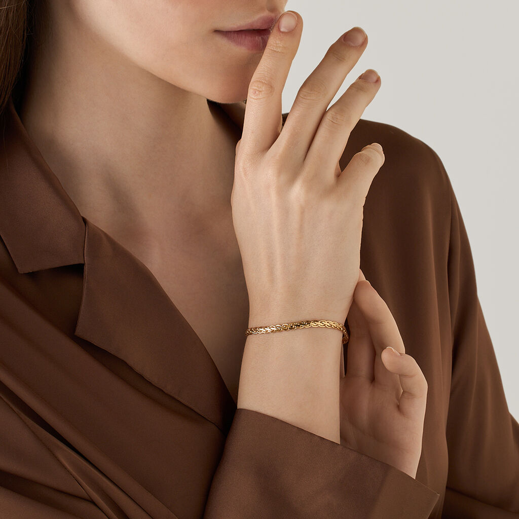 Bracciale Catena Colette Oro Giallo - Bracciali Donna | Stroili