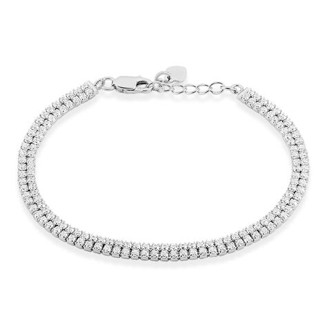 Bracciale Tennis Silver Elegance Argento Rodiato Cubic Zirconia - Bracciali Tennis Donna | Stroili