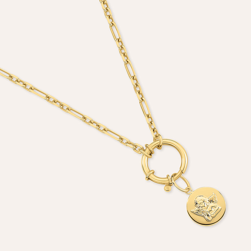 Pendente Love Beats Argento Dorato