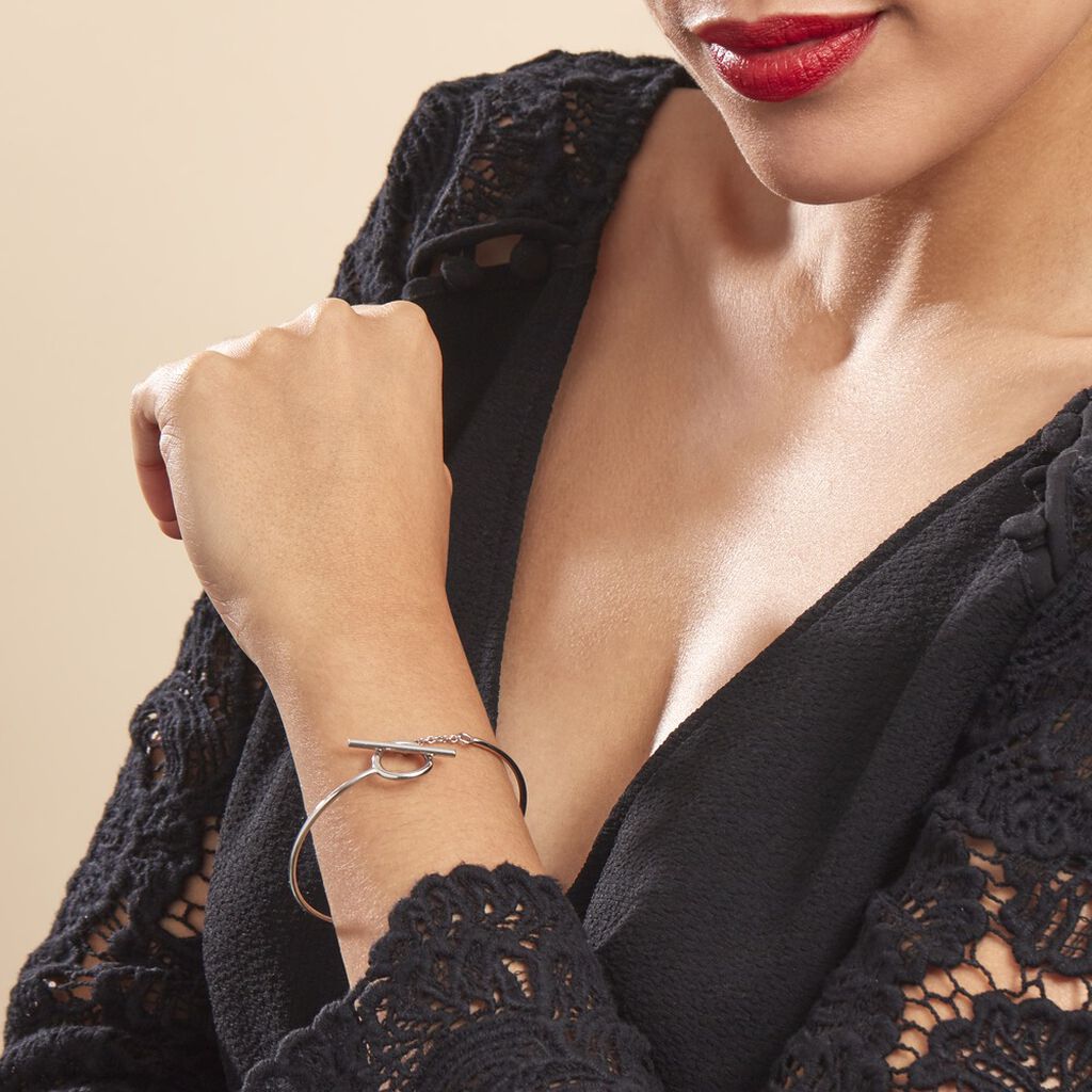 Bangle Silver Collection Argento Rodiato - Bracciali Rigidi Donna | Stroili