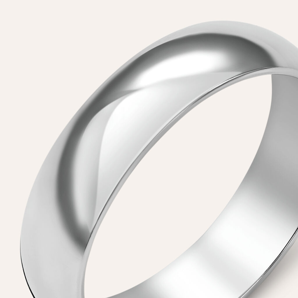 Anello Fedina Silver Collection Argento Rodiato - Fedine Unisex | Stroili