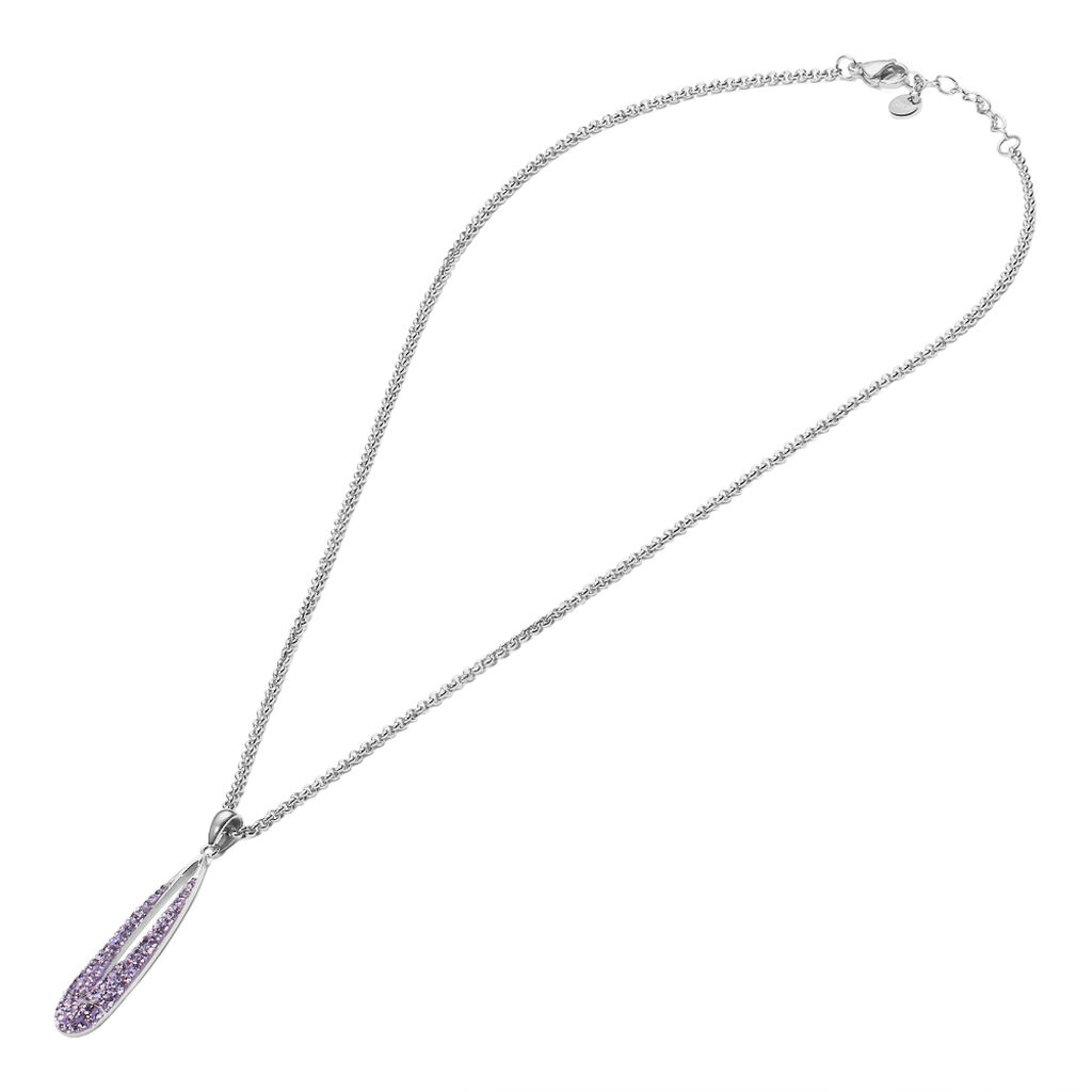 Collana Lady Phantasya Acciaio Cristallo - Collane Donna | Stroili
