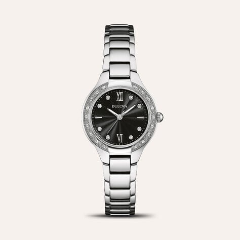 Orologio Al Quarzo Bulova Classic Diamonds 96r207 - Orologi solo Tempo Donna | Stroili