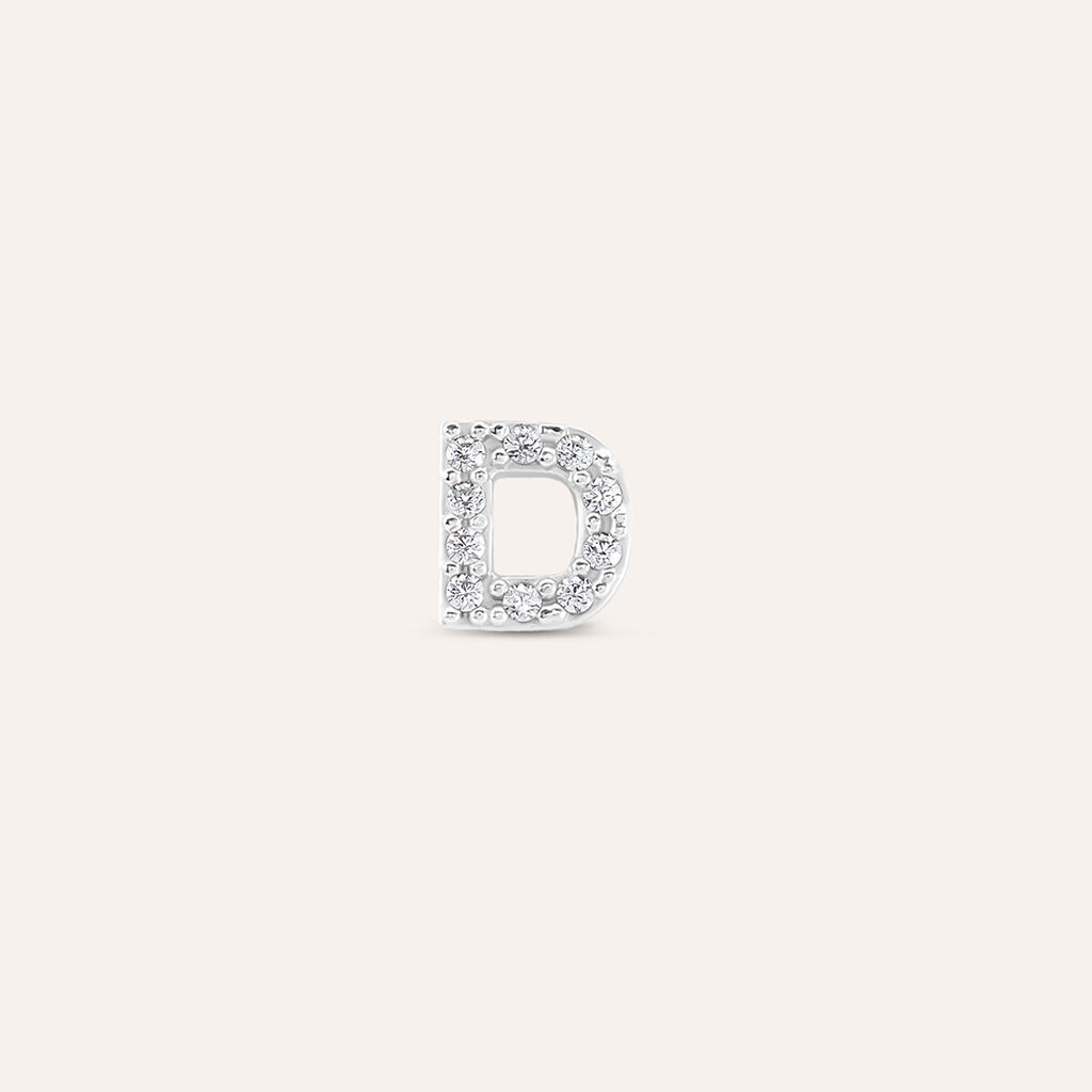 Mono Orecchino Lobo Silver Moments Argento Rodiato Cubic Zirconia