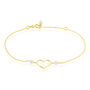 Bracciale Gabrielle Oro Giallo Perla D'Acqua Dolce