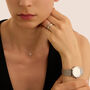 Anello Solitario Grace Oro Bianco Diamante