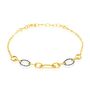 Bracciale Catena Beverly Oro Bicolore