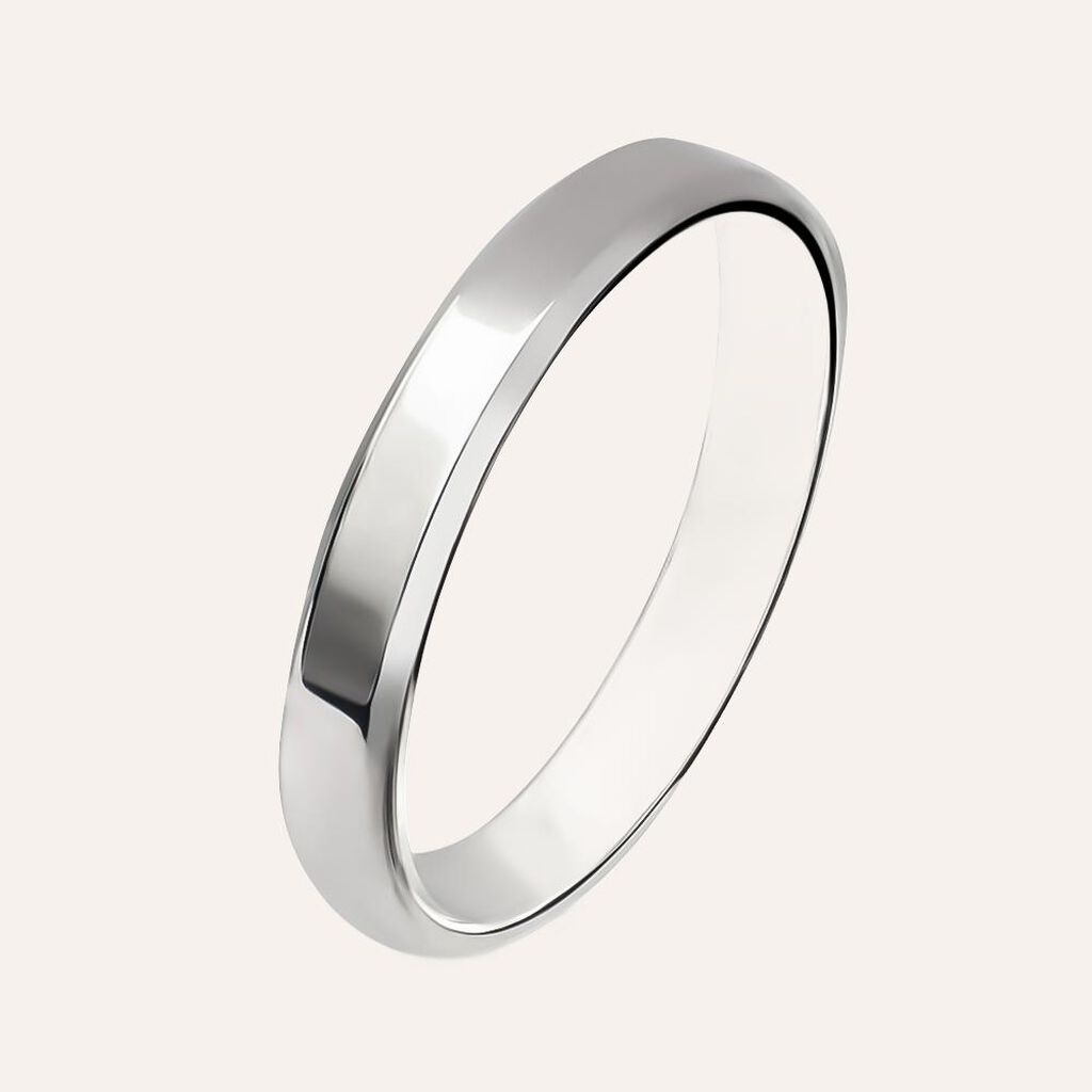 Fede Classica 3.5 mm Oro Bianco