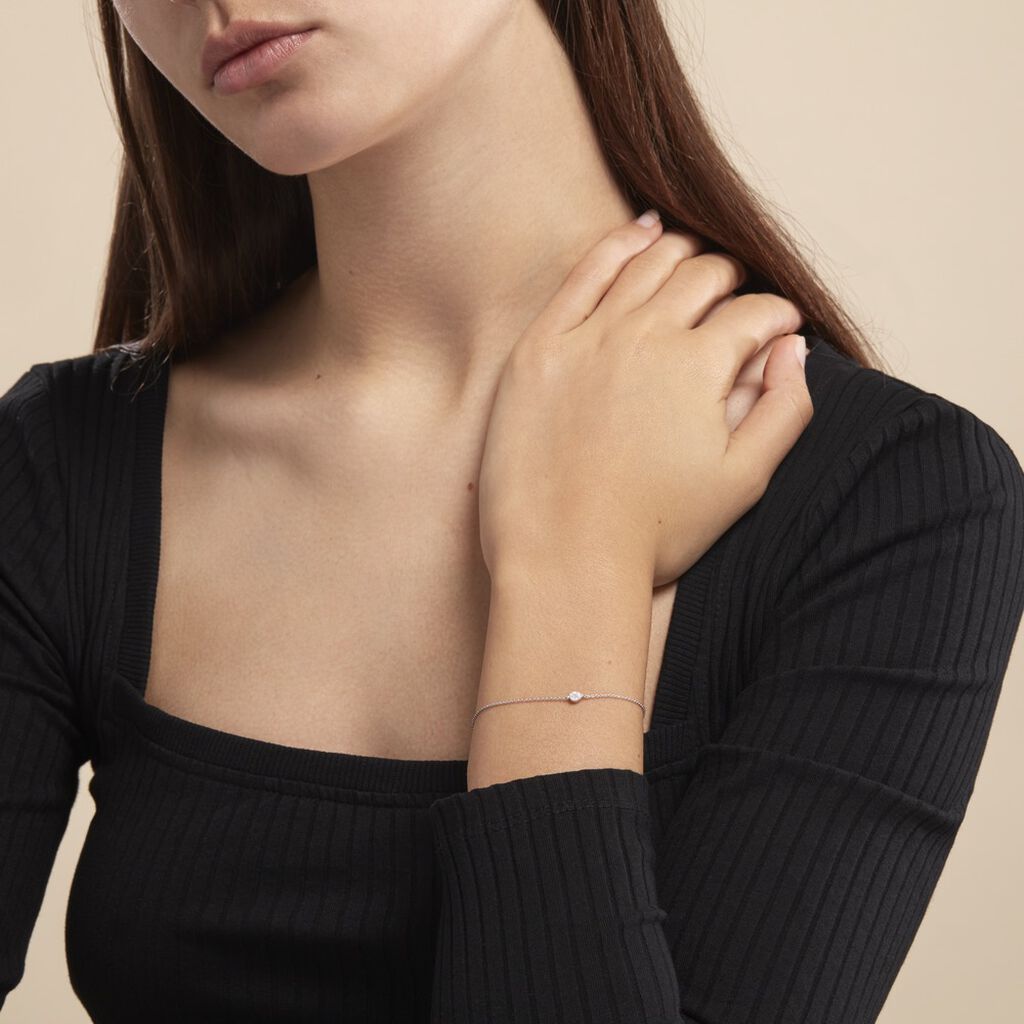 Bracciale Sophia Oro Bianco Diamante