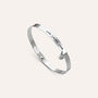 Bangle Sunrise Acciaio Cristallo
