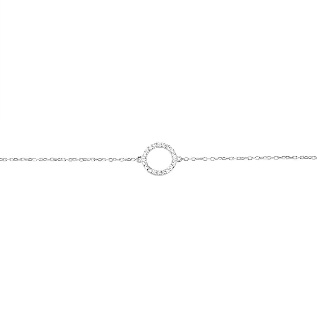 Bracciale Claire Oro Bianco Cubic Zirconia - Bracciali Amicizia Donna | Stroili
