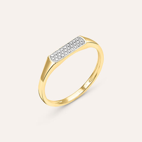 Anello Chevalier Claire Oro Giallo Cubic Zirconia - Anelli Chevalier Donna | Stroili