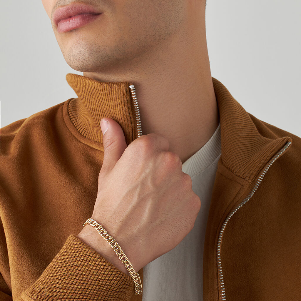 Bracciale Catena Oro Uomo Oro Giallo - Bracciali Uomo | Stroili