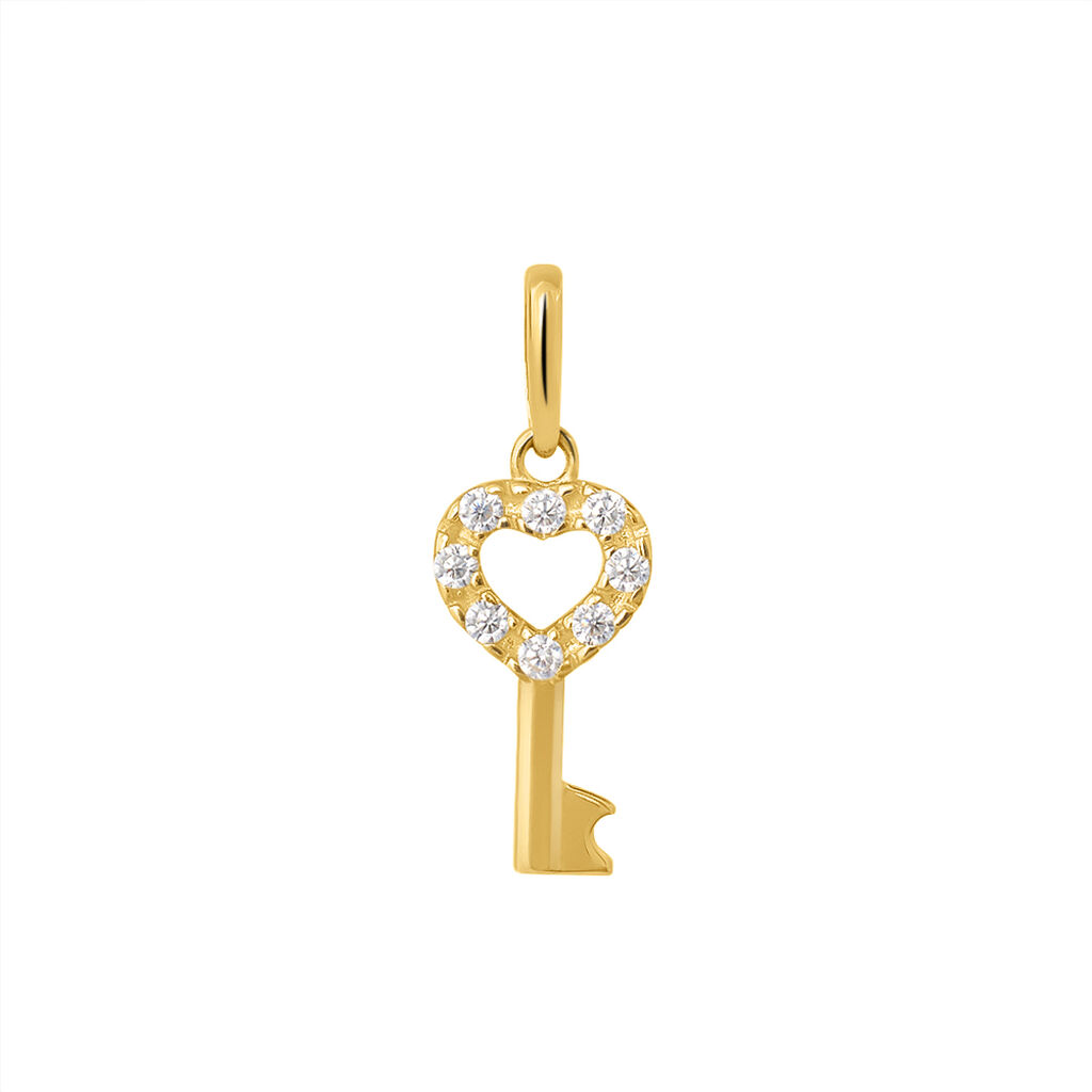 Pendente Poème Oro Giallo Cubic Zirconia - Ciondoli Donna | Stroili