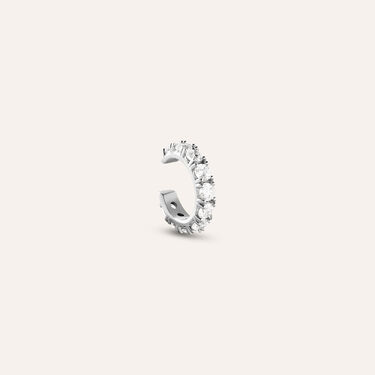 Ear Cuff Aura Acciaio Cubic Zirconia
